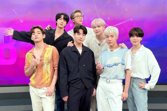 BTS Appears On SBS News To Talk About Historic Hot 100 Streak, “Permission To Dance,” And Being Presidential Envoys | Soompi