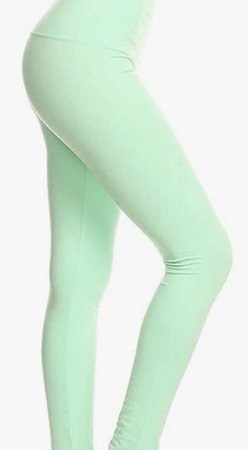 mint green leggings