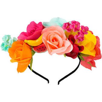 frida kahlo floral headpiece - Google Search