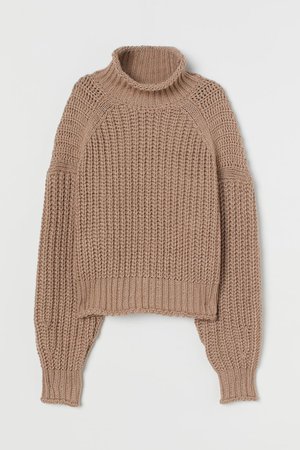 h&m sweater beige