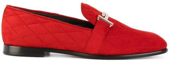 Double T quilted loafers