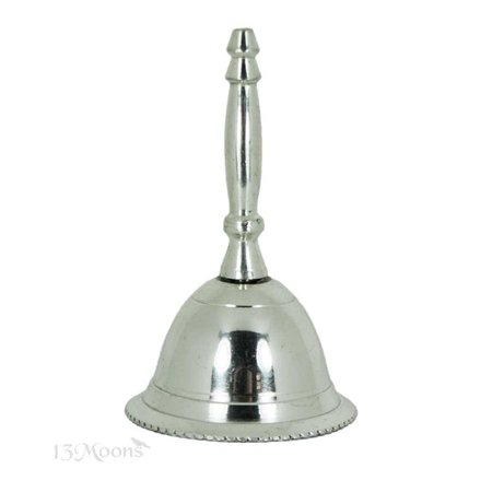 Altar Silver Hand Bell 3 inch - Bells - Altar Supplies - Shop By Category