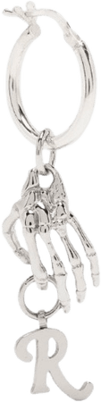 RAF SIMONS skeleton hand earring