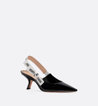 Dior J'Adior slingback pumps in black patent calfskin leather - Buscar con Google