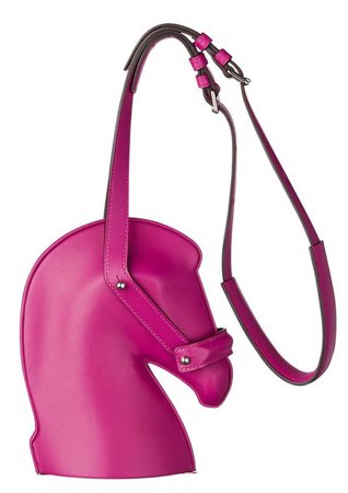 hermès horse pink bag