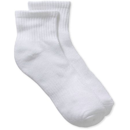 mid white socks