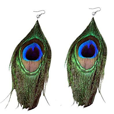 peacock earring - Google Search