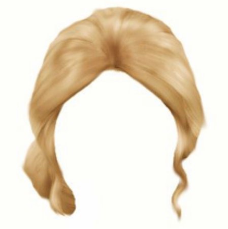 Blonde hair bun