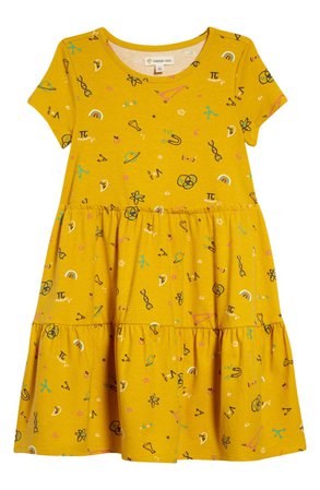 Tucker + Tate Kids' Tiered Print Dress | Nordstrom