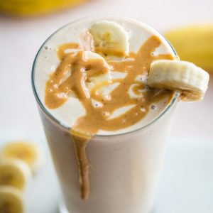 Peanut Butter Banana Smoothie | Food with Feeling