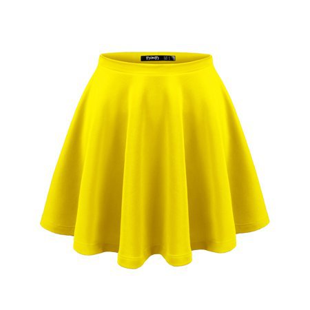 Yellow Skater Skirt