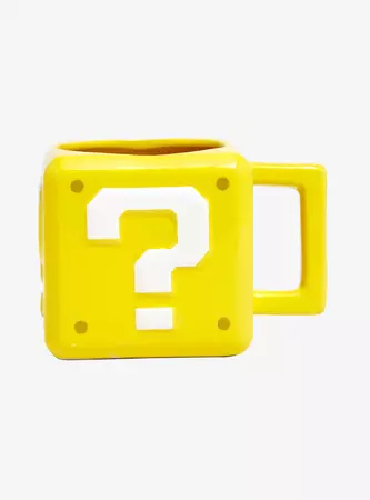 Super Mario Bros. Question Block Mug