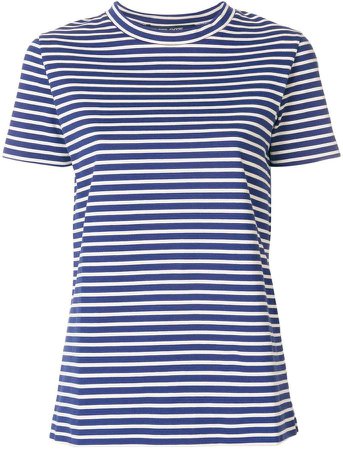 short-sleeve striped top