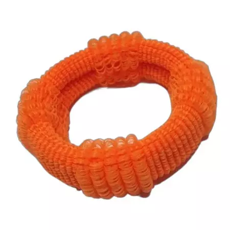 Orange Hair Rubber Band, Size: 2 Inch at Rs 50/dozen in Panna | ID: 26326180955