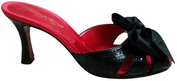 Taormina Black Lizard Sandals