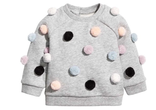 H&M Pom Pom sweater| Baby