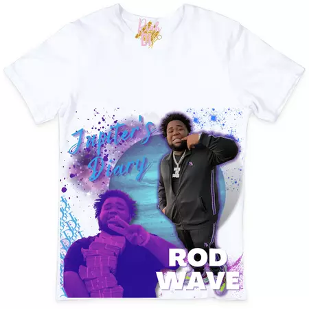 Rod Wave Graphic tees – Riah DIY