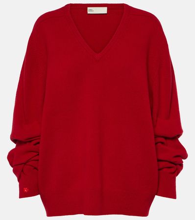 Wool Blend Sweater in Red - Tory Burch | Mytheresa