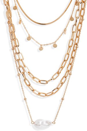x Jenn Im Opus Set of 2 Layered Necklaces