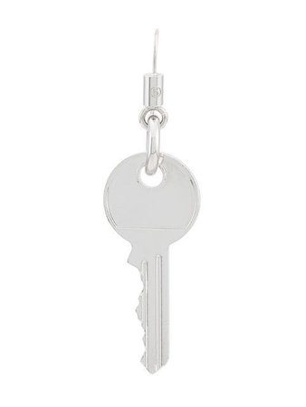 Mm6 Maison Margiela key drop earring $135 - Buy Online - Mobile Friendly, Fast Delivery, Price