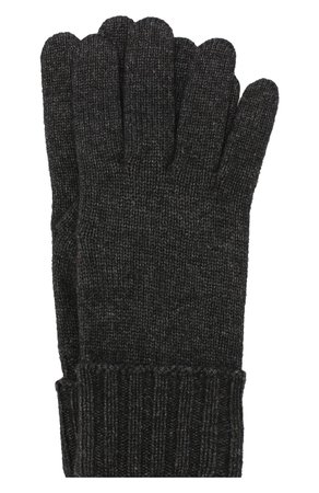 Женские темно-серые перчатки из смеси шерсти и вискозы INVERNI — купить за 8525 руб. в интернет-магазине ЦУМ, арт. 4774GU