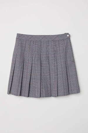 Pleated Skirt - Gray