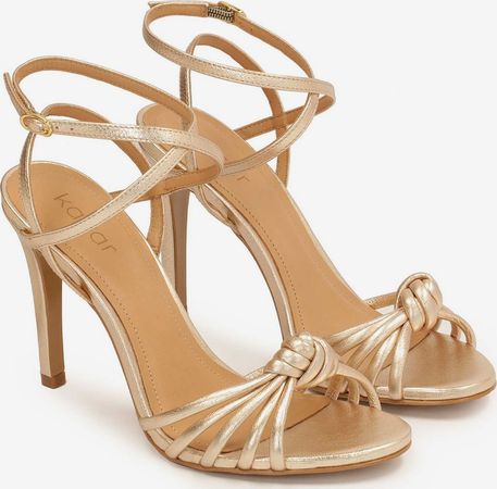 KAZAR | Gold High Heel Sandals
