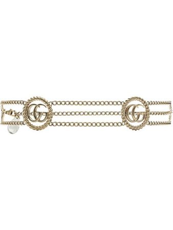 Gucci Monogram Detail Chain Belt - Farfetch