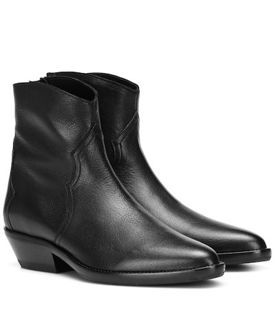 Dantsee leather ankle boots