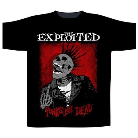 T-Shirt - The Exploited - Punks Not Dead - Splatter | Rock, Heavy Metal, Punk