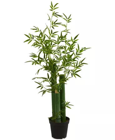 Nearly Natural 5' Green Bamboo Artificial Tree