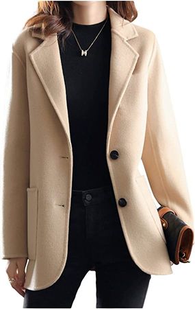 XYDaXin Winter Coats for Women Ladies Slim Elegant Solid Long Jacket at Amazon Women's Coats Shop