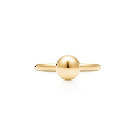 Tiffany HardWear ball ring in 18k gold. | Tiffany & Co.