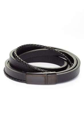 Nordstrom Leather Wrap Bracelet | Nordstrom