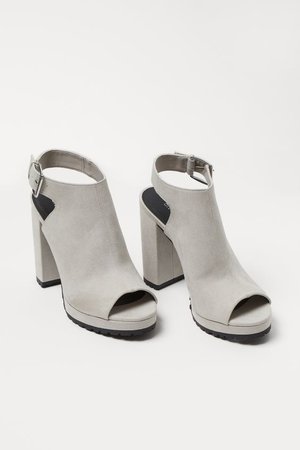 Chunky-soled Sandals - Light gray - Ladies | H&M US