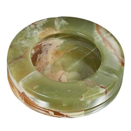 Visol Disk Multicolored Onyx Stone Ashtray with 3 Rests – Humidor Enthusiast