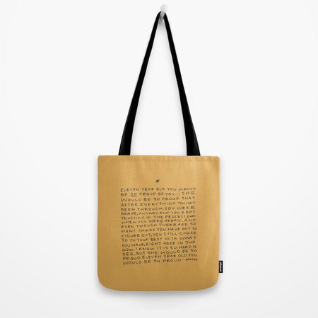 11 year old would be so proud of you Tote Bag by morganharpernichols | Society6