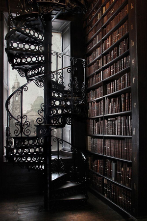 dark library