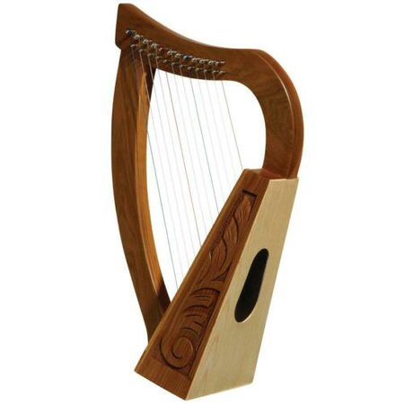 Design Toscano Celtic Walnut Tara Harp | eBay