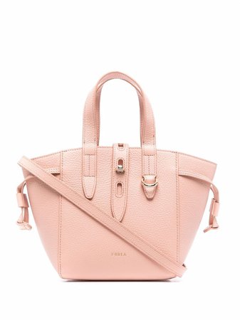 Furla Net grained-leather tote bag