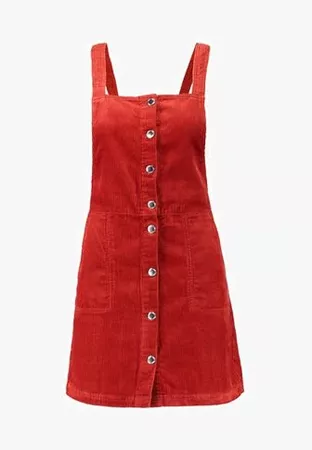 Miss Selfridge PINNY DRESS - Day dress - rust - Zalando.co.uk
