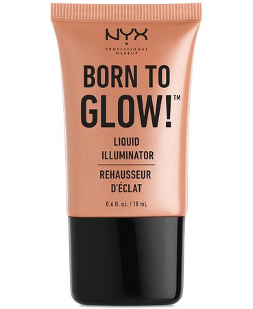 Highlighter NYX Professional Makeup Born To Glow Liquid Illuminator & Reviews - Makeup - Beauty - Macy's