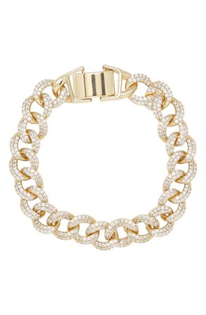 Ettika Crystal Chain Bracelet | Nordstrom