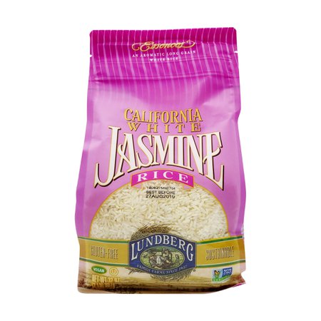 Lundberg Family Farms California White Jasmine Rice, 32 oz, Lundberg Family Farms | Whole Foods Market