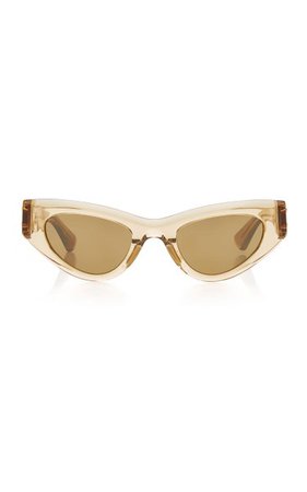 Cat-Eye Acetate Sunglasses By Bottega Veneta | Moda Operandi