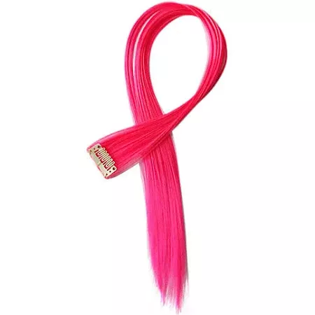 pink hair extensions clip in - Google Search