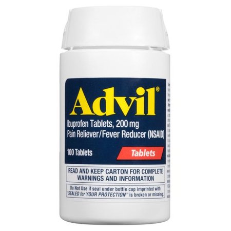 Advil Pain Reliever/Fever Reducer Tablets - Ibuprofen (NSAID) - 100ct : Target