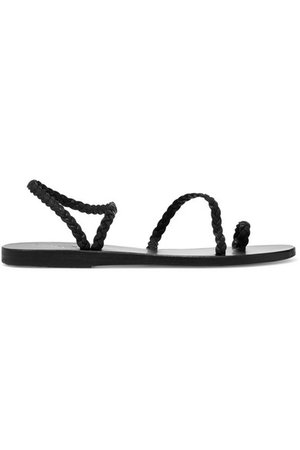 Ancient Greek Sandals | Eleftheria braided leather sandals | NET-A-PORTER.COM