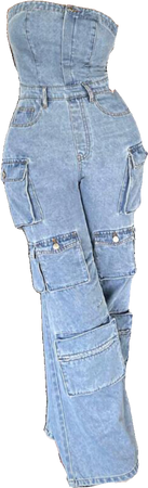Jean jumpsuit