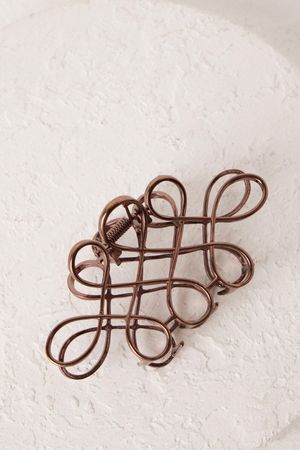 Lacey Metal Hair Claw Clip | Anthropologie